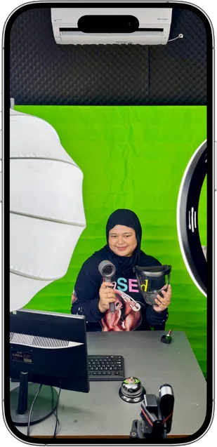 Studio green screen